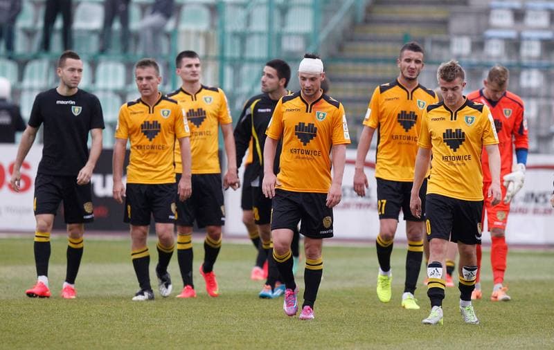 Football. I Liga. Olimpia Grudziadz - GKS Katowice. 11.10.2014