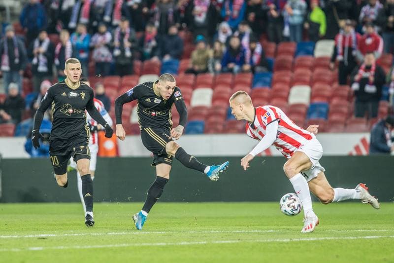 Football. PKO BP Ekstraklasa. Gornik Zabrze - Cracovia Krakow. 06.03.2020