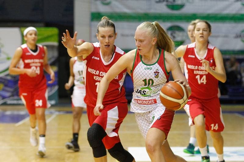 Basketball. Women Basket Liga. JAS-FBG Zaglebie Sosnowiec - Wisla Can-Pack Krakow. 27.11.2016