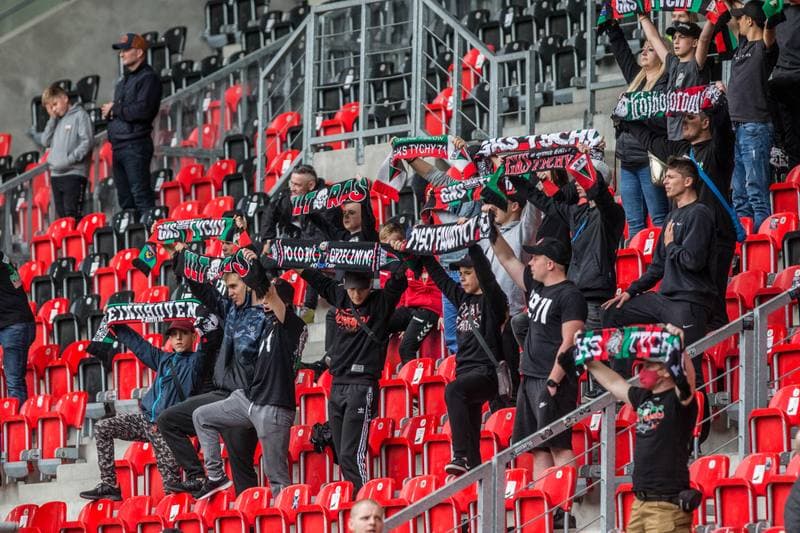 Football. Fortuna I Liga. GKS Tychy - Podbeskidzie Bielsko-Biala. 21.06.2020