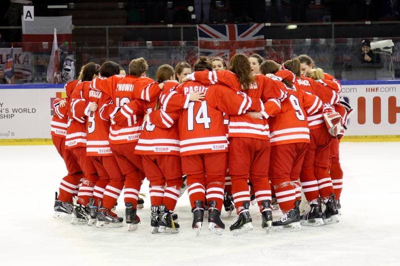 Ice Hockey. U18 Women's World Championship. Poland - Great Britain. 11.01.2017