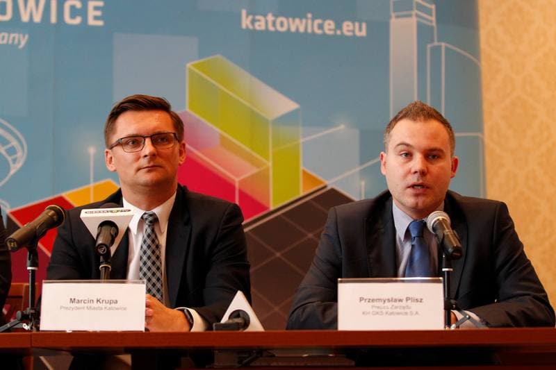 Ice Hockey. GKS Katowice. Press Conference. 07.07.2016