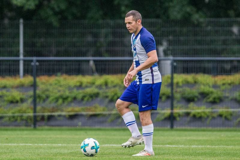 Football. Sparing. LKS Goczalkowice Zdroj - Wieczysta Krakow. 11.07.2020