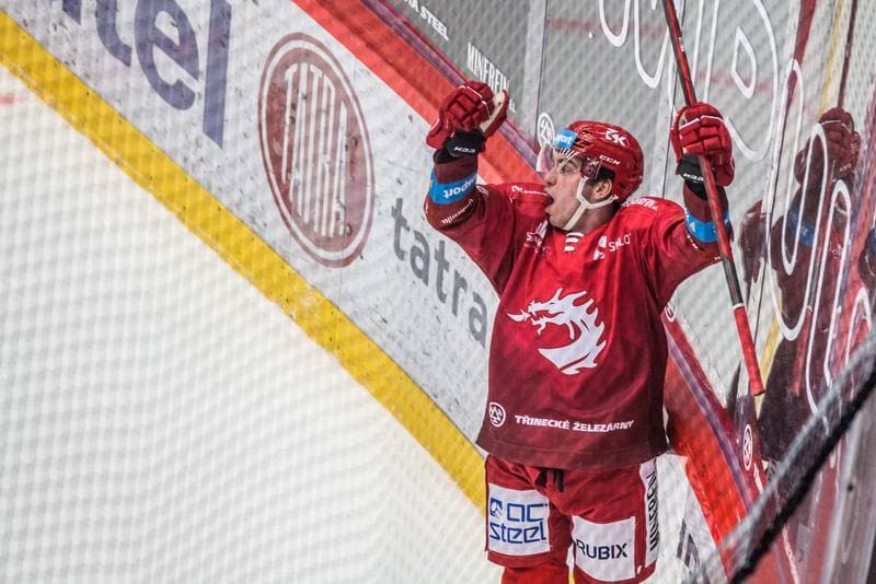 Ice Hockey. Tipsport Extraliga. Ocelari Trinec - Energie Karlovy Vary. 21.02.2022