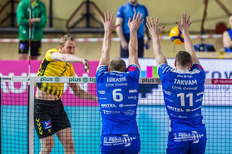 Volleyball. PlusLiga. GKS Katowice - Slepsk Malow Suwalki. 25.02.2022