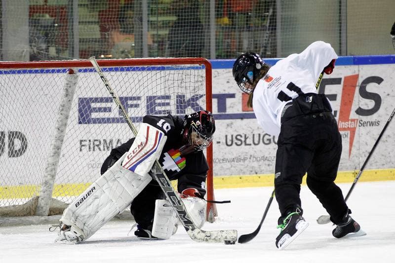 Ice Hockey. Girls Global Game. White Team - Black Team. 18.02.2017