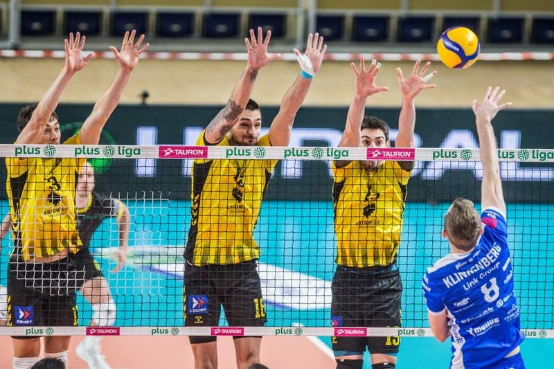 Volleyball. PlusLiga. GKS Katowice - Slepsk Malow Suwalki. 25.02.2022