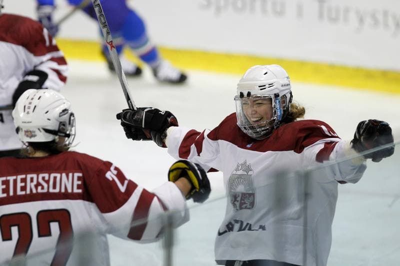 Ice Hockey. Women's World Championship. Italy - Latvia. 08.04.2017