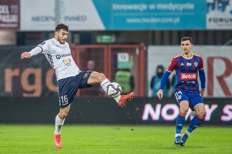 Football. PKO BP Ekstraklasa. Piast Gliwice - Gornik Zabrze. 26.02.2022