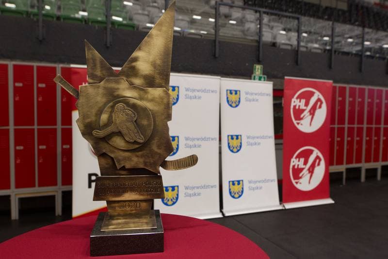 Ice Hockey. Polish Supercup. GKS Tychy - JKH GKS Jastrzebie. 20.10.2020