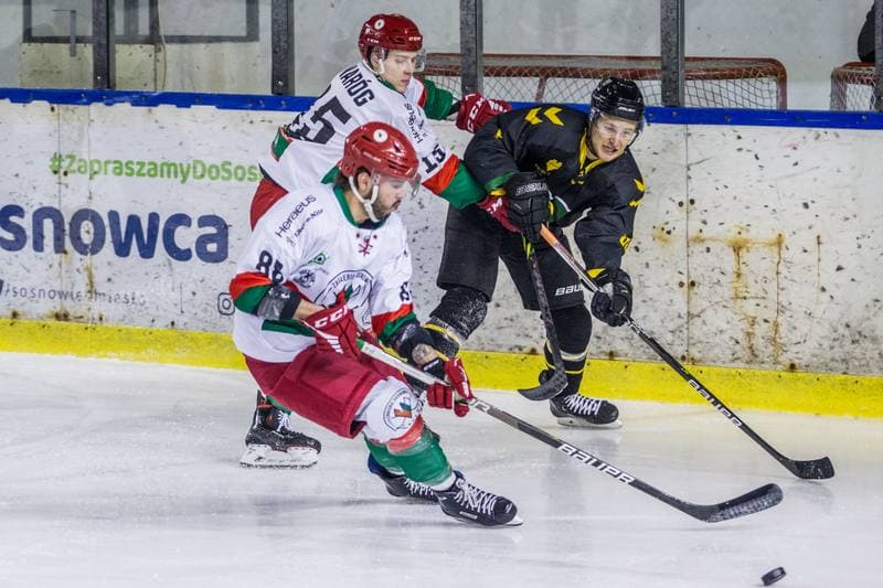 Ice Hockey. Polska Hokej Liga. Zaglebie Sosnowiec - GKS Katowice. 28.02.2022