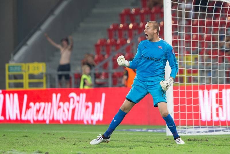 Football. Polish Cup. GKS Tychy - Cracovia Krakow. 09.08.2017