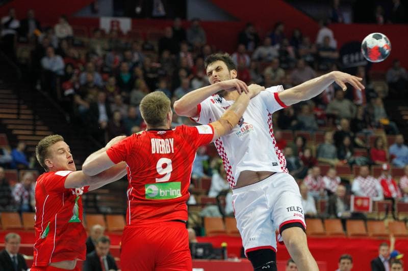 Handball. EHF Euro 2016. Norway - Croatia. 17.01.2016
