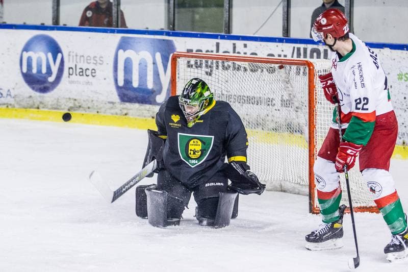 Ice Hockey. Polska Hokej Liga. Zaglebie Sosnowiec - GKS Katowice. 28.02.2022