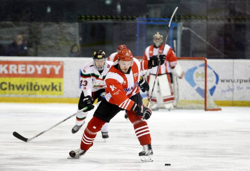 Ice Hockey. Polish Hockey League. GKS Tychy - Comarch Cracovia. 18.03.2016