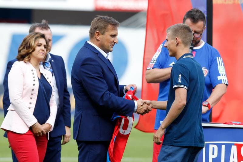 Football. Piast Gliwice. Team Presentation. 06.07.2016