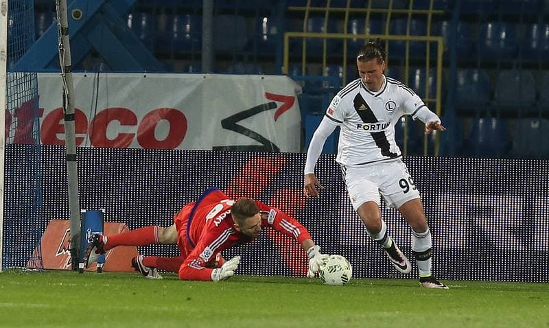 Football. Ekstraklasa. Ruch Chorzow - Legia Warsaw. 19.04.2016