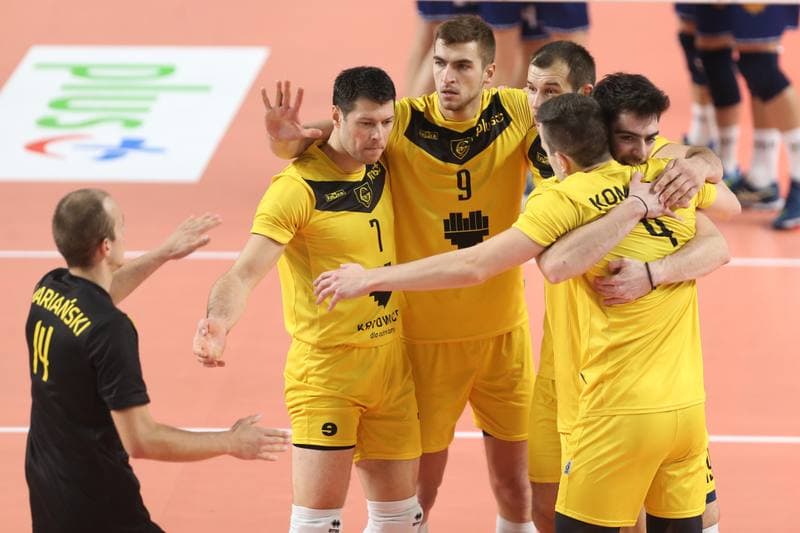 Volleyball. PlusLiga. GKS Katowice - MKS Bedzin. 18.10.2017