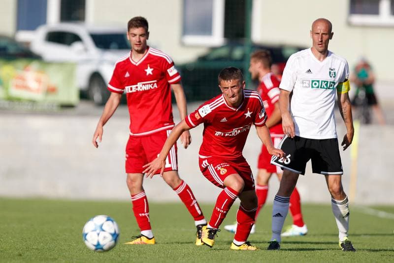 Football. Sparing. MFK Karvina - Wisla Krakow. 05.07.2016