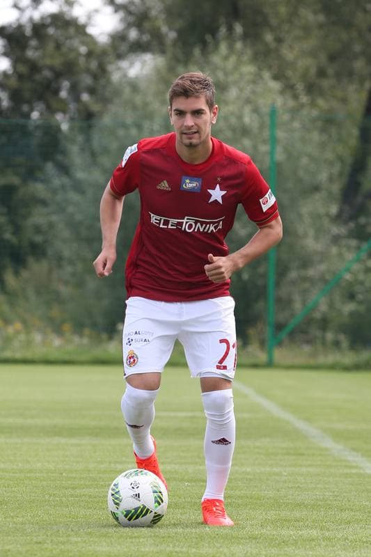 Football. Wisla Krakow. Photo Session. 03.08.2016