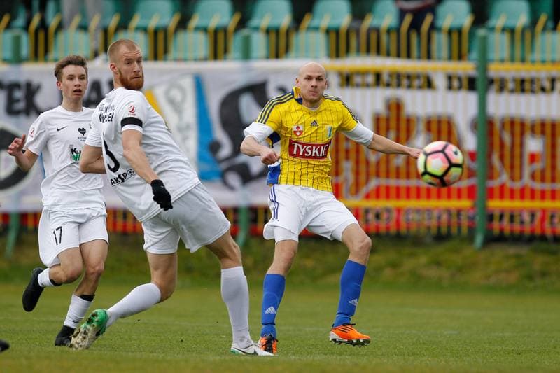 Football. II Liga. Rozwoj Katowice - Olimpia Elblag. 11.11.2017