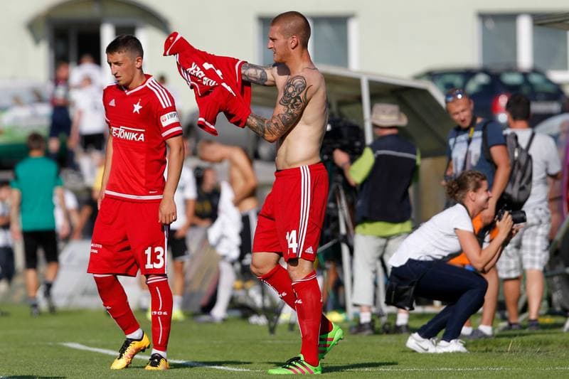 Football. Sparing. MFK Karvina - Wisla Krakow. 05.07.2016