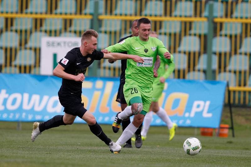 Football. II Liga. Rozwoj Katowice - Warta Poznan. 29.10.2016