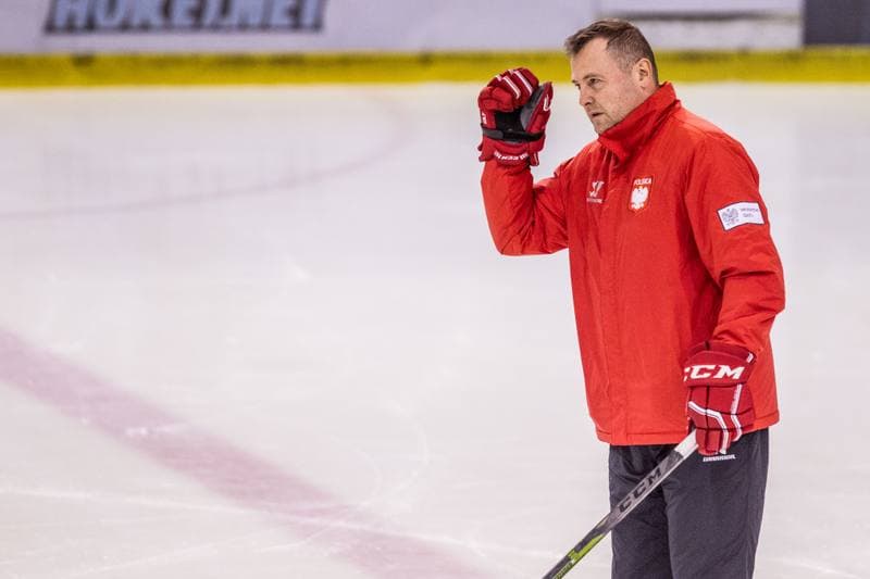 Ice Hockey. Poland national team. Training. 14.12.2020