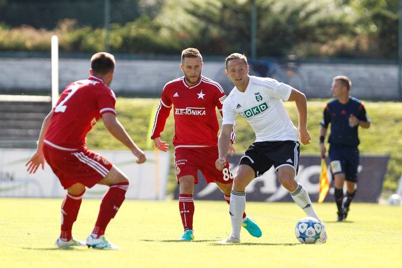 Football. Sparing. MFK Karvina - Wisla Krakow. 05.07.2016