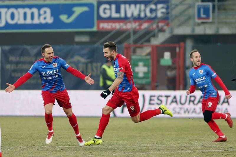 Football. Lotto Ekstraklasa. Piast Gliwice - Gornik Zabrze. 03.03.2018