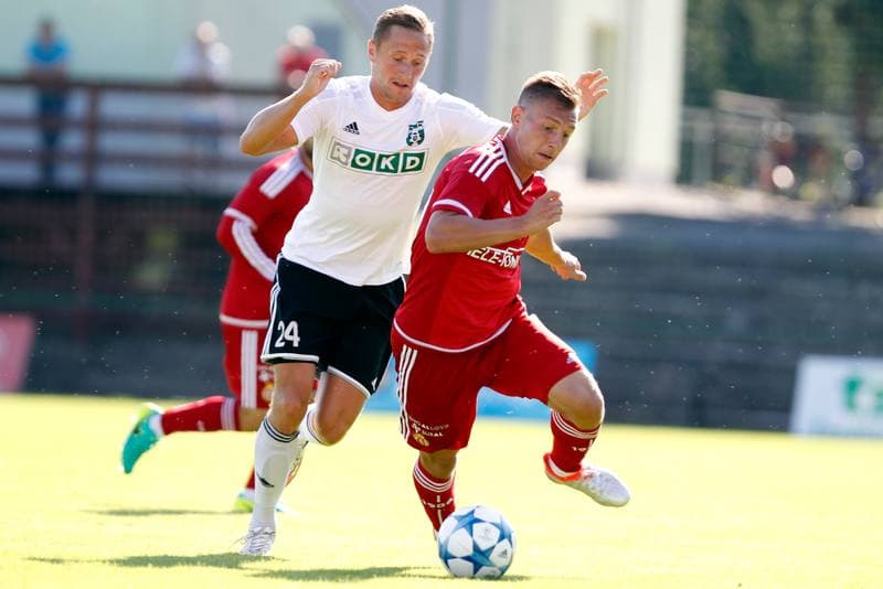 Football. Sparing. MFK Karvina - Wisla Krakow. 05.07.2016
