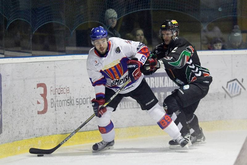 Ice Hockey. Polska Hokej Liga. Tempish Polonia Bytom - GKS Tychy. 15.02.2017