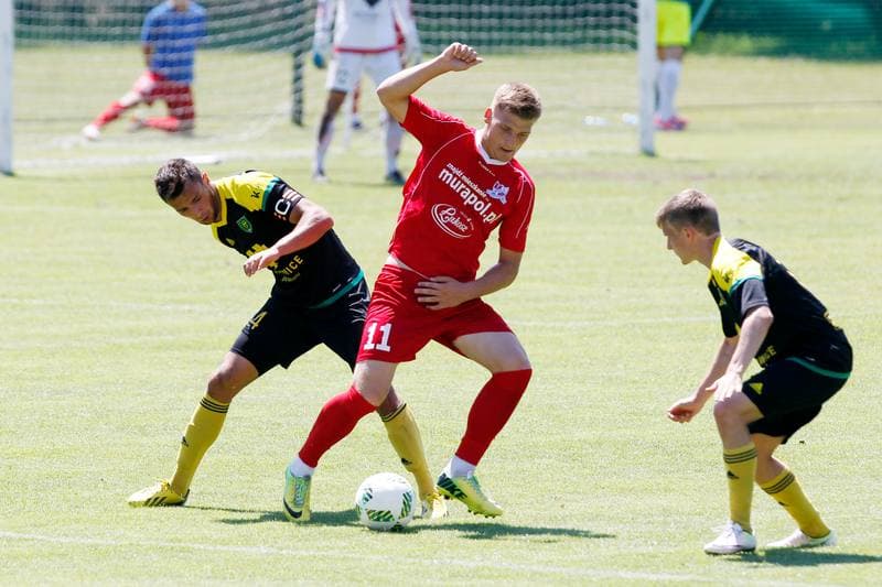 Football. Sparing. GKS Katowice - Podbeskidzie Bielsko-Biala. 05.07.2016