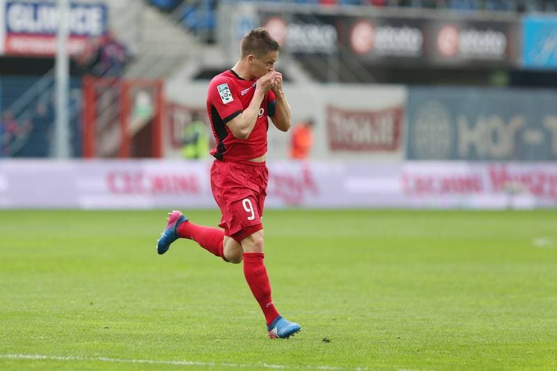 Football. Lotto Ekstraklasa. Piast Gliwice - Slask Wroclaw. 06.05.2017