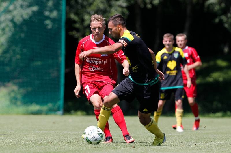 Football. Sparing. GKS Katowice - Podbeskidzie Bielsko-Biala. 05.07.2016