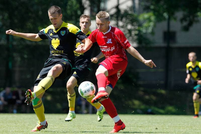 Football. Sparing. GKS Katowice - Podbeskidzie Bielsko-Biala. 05.07.2016
