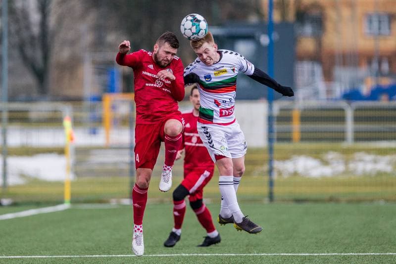 Football. Sparing. GKS Tychy - Fotbal Trinec. 23.01.2021
