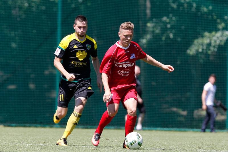 Football. Sparing. GKS Katowice - Podbeskidzie Bielsko-Biala. 05.07.2016