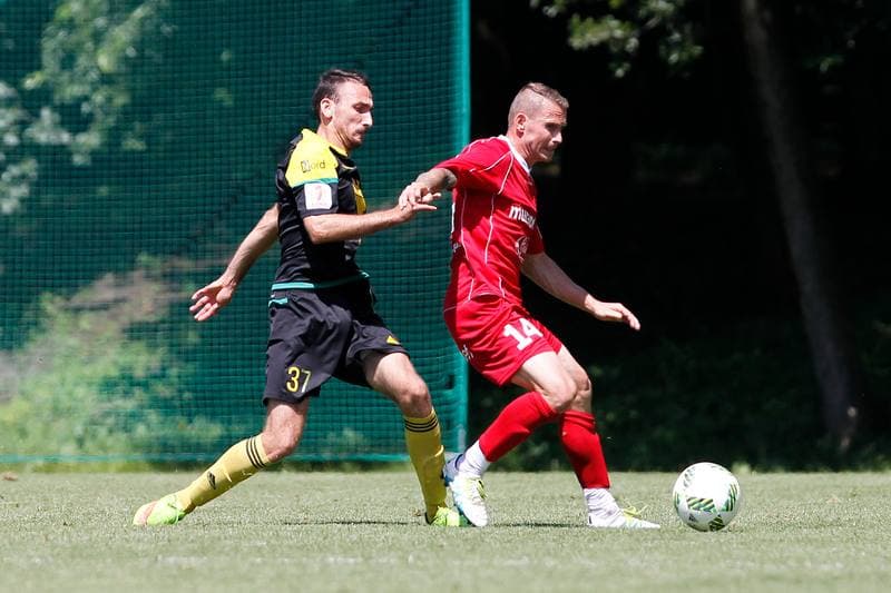 Football. Sparing. GKS Katowice - Podbeskidzie Bielsko-Biala. 05.07.2016