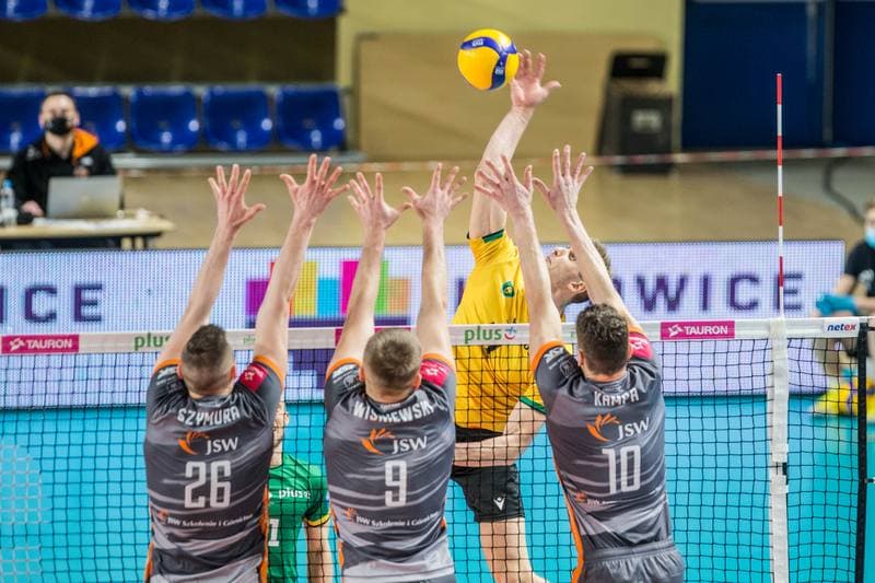 Volleyball. PlusLiga. GKS Katowice - Jastrzebski Wegiel. 30.01.2021