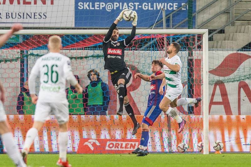 Football. PKO BP Ekstraklasa. Piast Gliwice - Lechia Gdansk. 12.03.2022