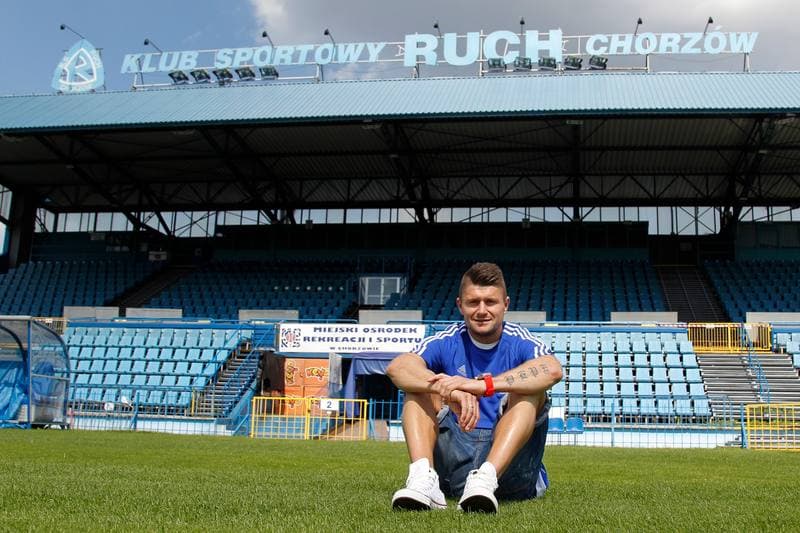 Football. Ruch Chorzow. Press Conference. 05.07.2016
