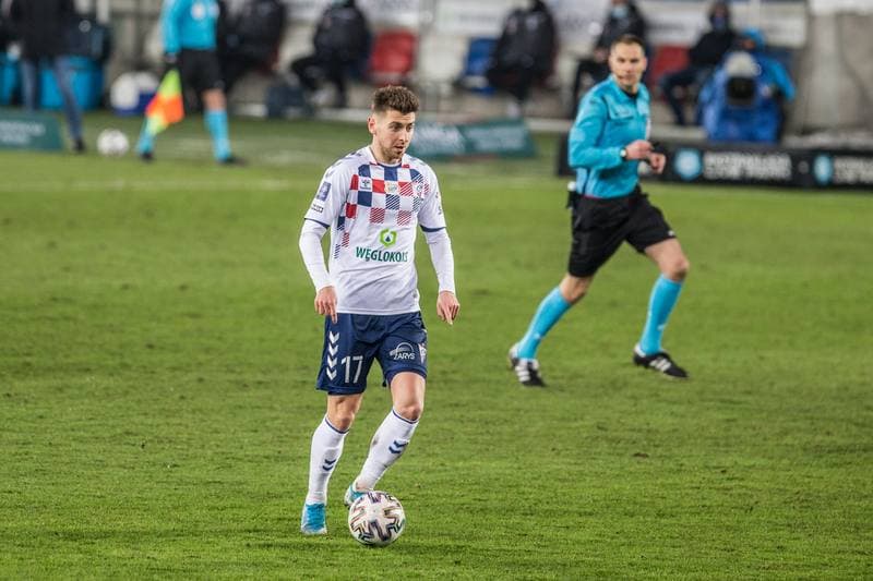 Football. PKO BP Ekstraklasa. Gornik Zabrze - Lech Poznan. 30.01.2021
