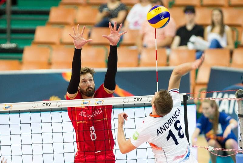 Volleyball. CEV EuroVolley. France - Netherlands. 27.08.2017