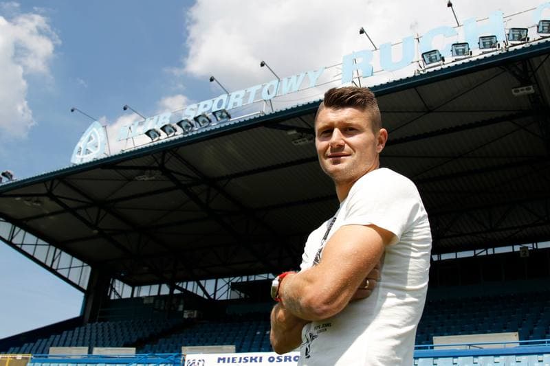 Football. Ruch Chorzow. Press Conference. 05.07.2016