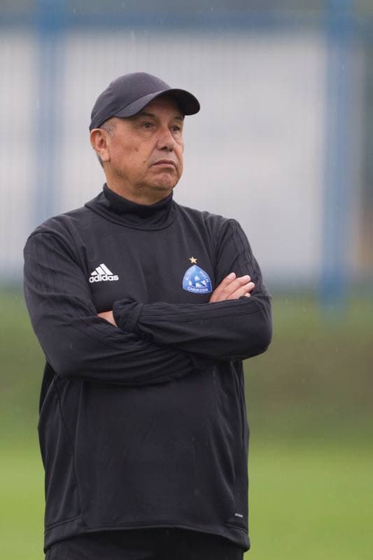 Football. Ruch Chorzow. Training. 11.09.2017