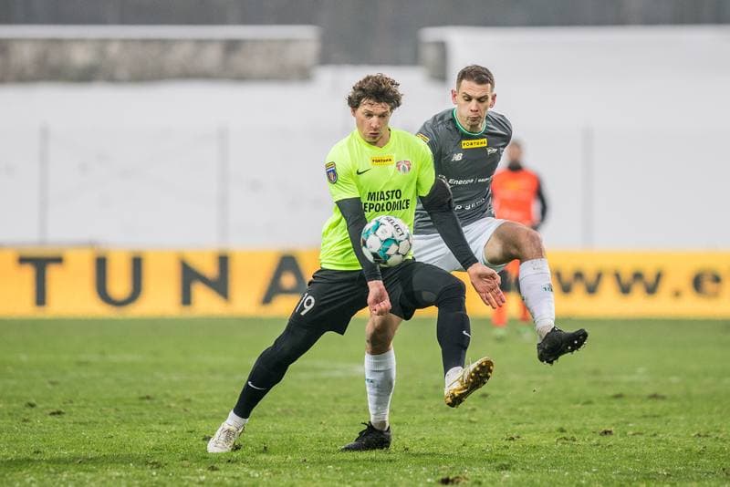 Football. Fortuna Puchar Polski. Puszcza Niepolomice - Lechia Gdansk. 09.02.2021