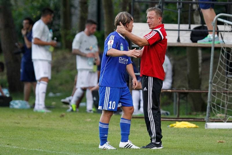 Football. Sparing. AFE Espana - Miedz Legnica. 02.07.2016