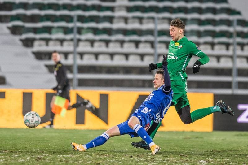 Football. Fortuna Puchar Polski. Radomiak Radom - Lech Poznan. 11.02.2021