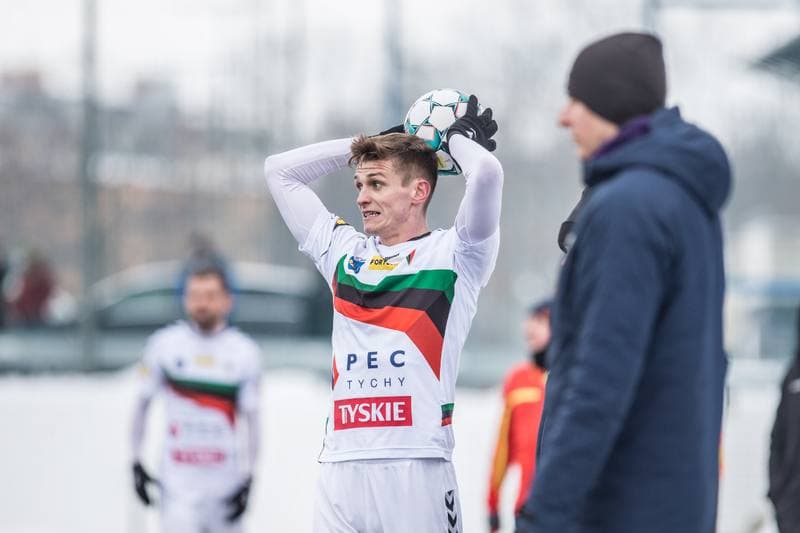 Football. Sparing. GKS Tychy - Puszcza Niepolomice. 13.02.2021